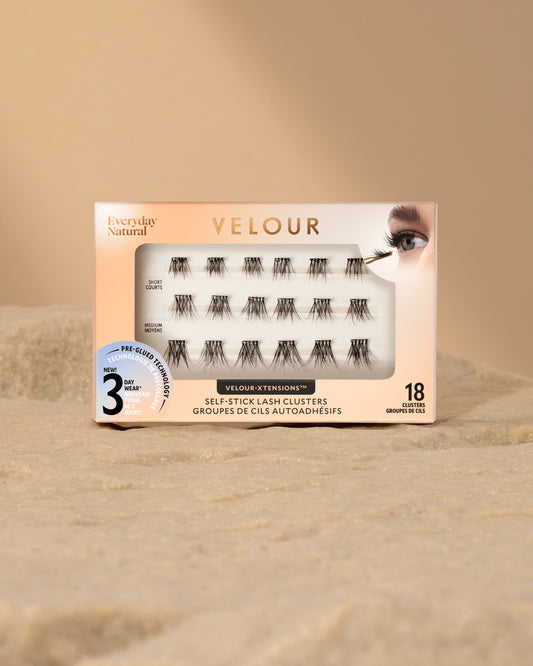 Everyday Natural Velour-Xtensions™ Self-Stick Lash Clusters