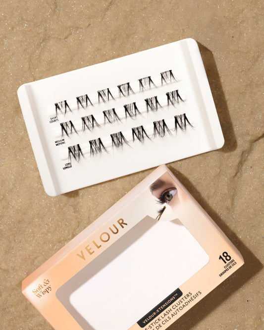 Soft & Wispy Velour-Xtensions™ Self-Stick Lash Clusters