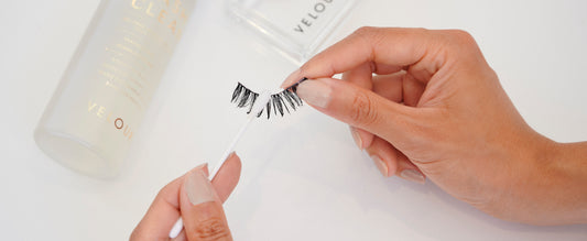 Velour Beauty How to Clean False Eyelashes Lash Clean How to Care Falsies