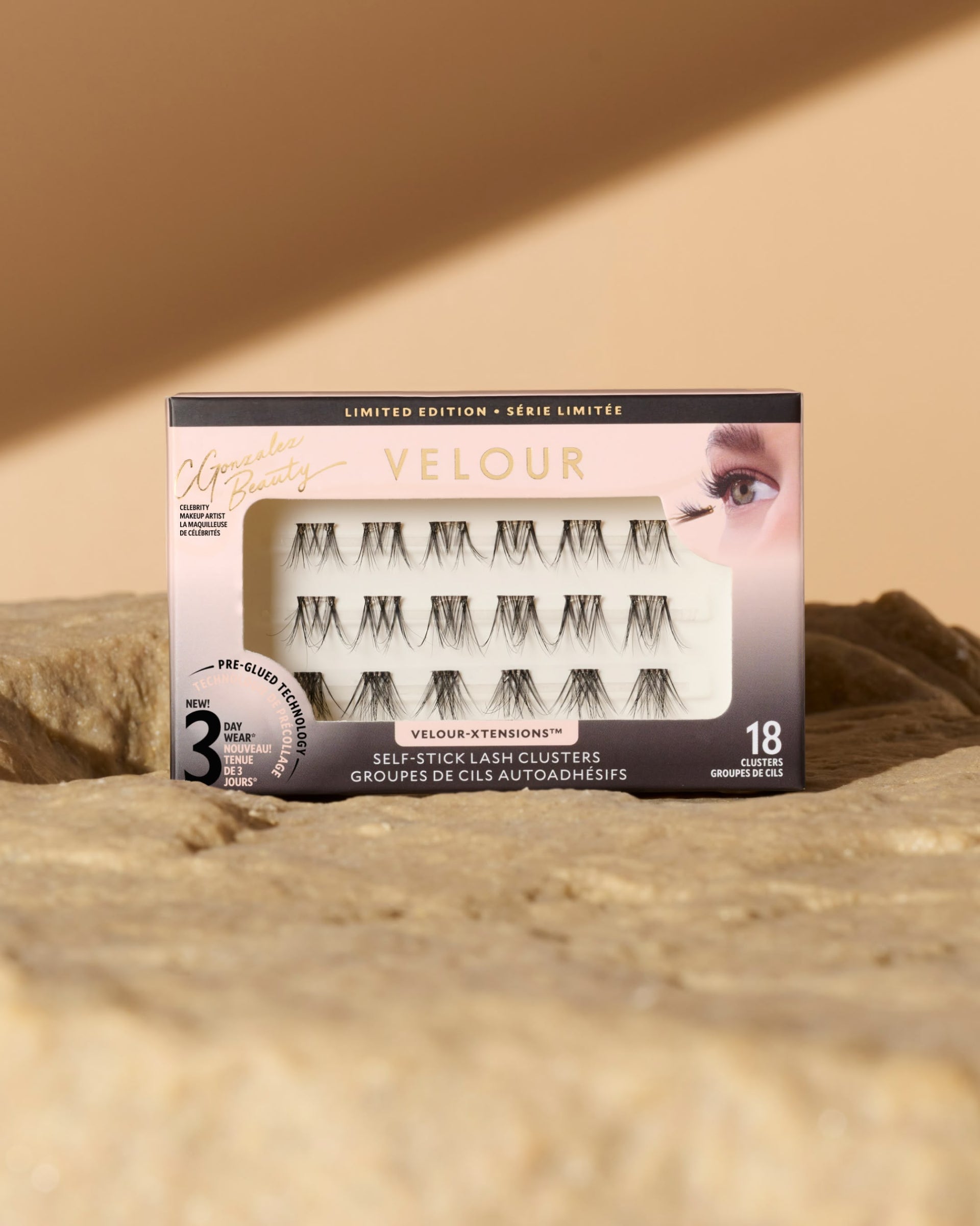 Velour x CGonzalez Beauty Self-Stick Lash Clusters