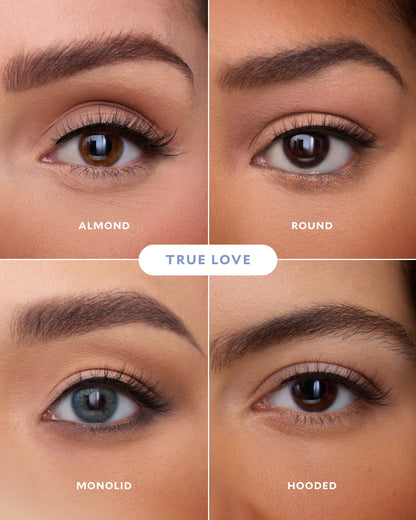 True Love + Love Story ~ Eye Shapes