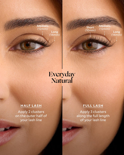 Everyday Natural Velour-Xtensions™ Self-Stick Lash Clusters