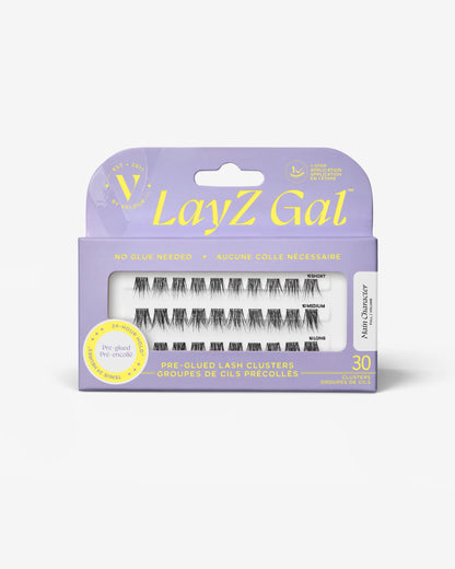 LayZ Gal™ Lash Clusters - Main Character